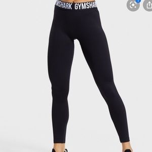 Black Gymshark Seamless Leggings